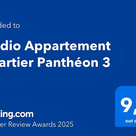 פריז Studio Appartement Quartier Pantheon 3 Free Netflix מראה חיצוני תמונה